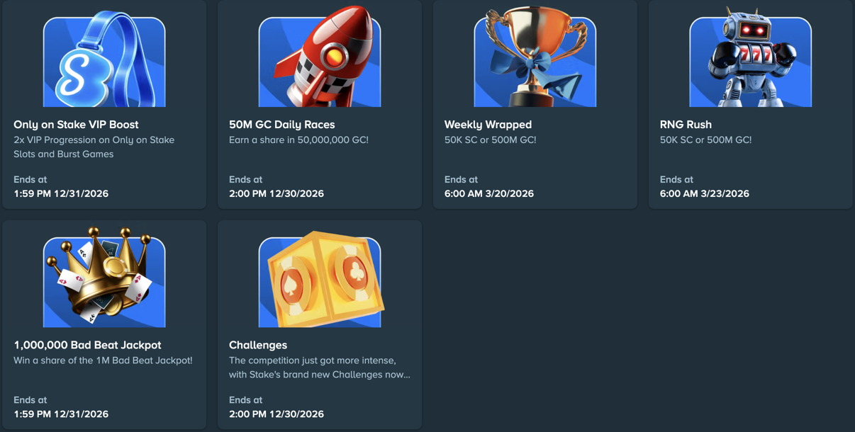 Промораздел Stake Casino
